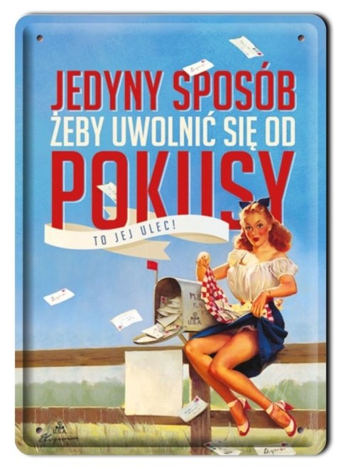 METALOWY SZYLD PLAKAT OBRAZEK VINTAGE RETRO #01044
