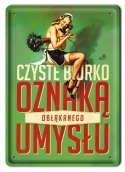METALOWY SZYLD PLAKAT OBRAZEK VINTAGE RETRO #01046