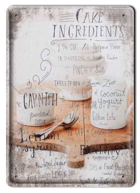 METALOWY SZYLD PLAKAT OBRAZEK VINTAGE RETRO #01114