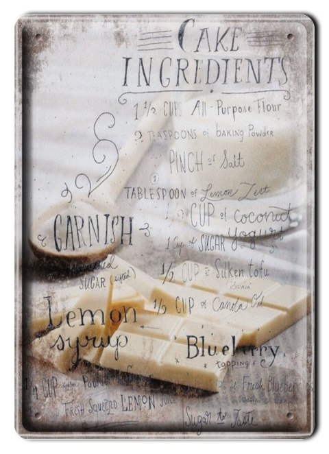 METALOWY SZYLD PLAKAT OBRAZEK VINTAGE RETRO #01115