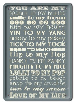 METALOWY SZYLD PLAKAT OBRAZEK VINTAGE RETRO #01327