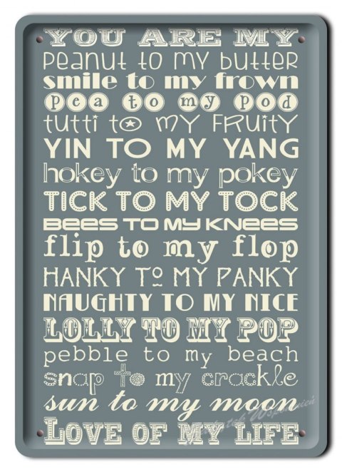 METALOWY SZYLD PLAKAT OBRAZEK VINTAGE RETRO #01327
