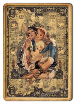 METALOWY SZYLD PLAKAT OBRAZEK VINTAGE RETRO #02367