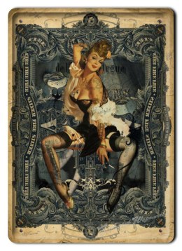 METALOWY SZYLD PLAKAT OBRAZEK VINTAGE RETRO #02371