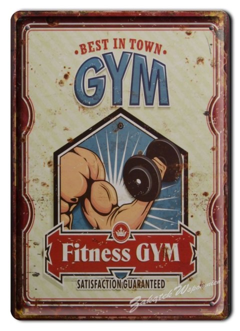 METALOWY SZYLD PLAKAT OBRAZEK VINTAGE RETRO #03006