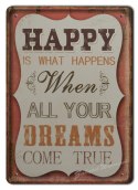 METALOWY SZYLD PLAKAT OBRAZEK VINTAGE RETRO #03011