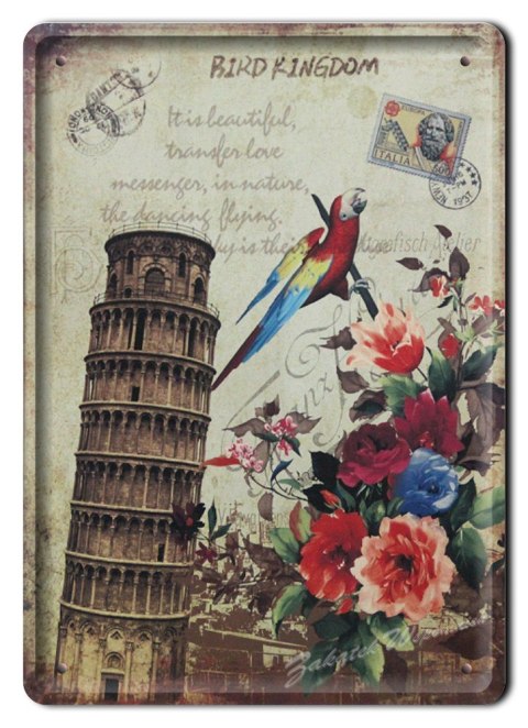 METALOWY SZYLD PLAKAT OBRAZEK VINTAGE RETRO #03399