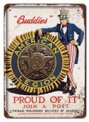 METALOWY SZYLD PLAKAT OBRAZEK VINTAGE RETRO #06130