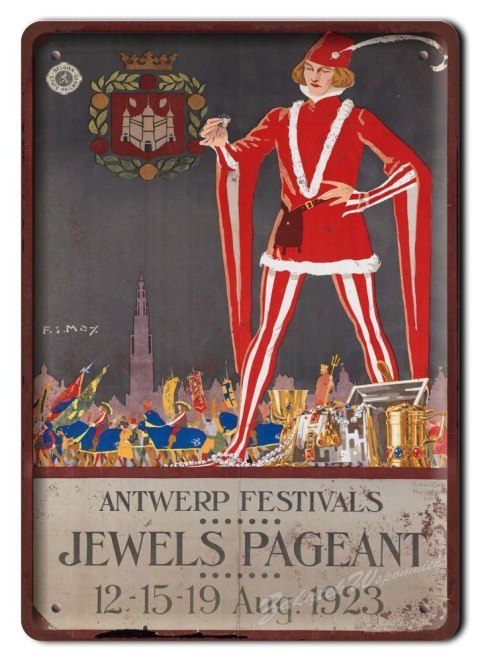 METALOWY SZYLD PLAKAT OBRAZEK VINTAGE RETRO #06256