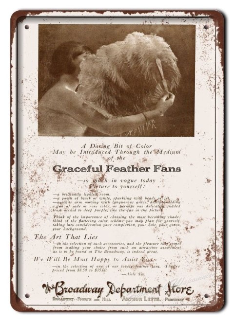 METALOWY SZYLD PLAKAT OBRAZEK VINTAGE RETRO #06260