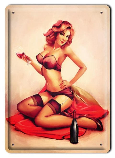 METALOWY SZYLD PLAKAT VINTAGE RETRO #01257