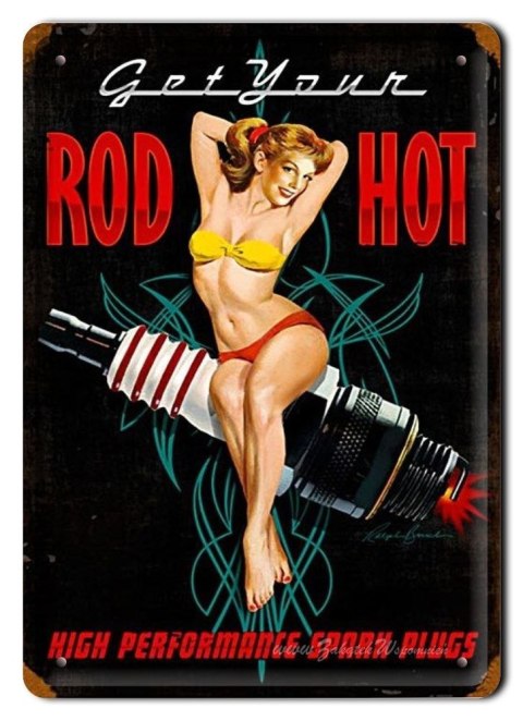 METALOWY SZYLD PLAKAT VINTAGE RETRO #01315