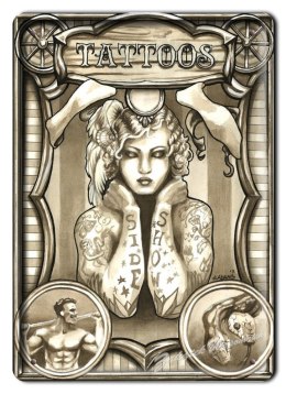 METALOWY SZYLD PLAKAT VINTAGE RETRO #02095
