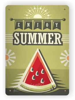 METALOWY SZYLD PLAKAT VINTAGE RETRO #04378