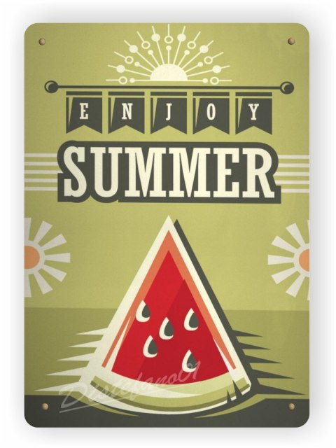 METALOWY SZYLD PLAKAT VINTAGE RETRO #04378