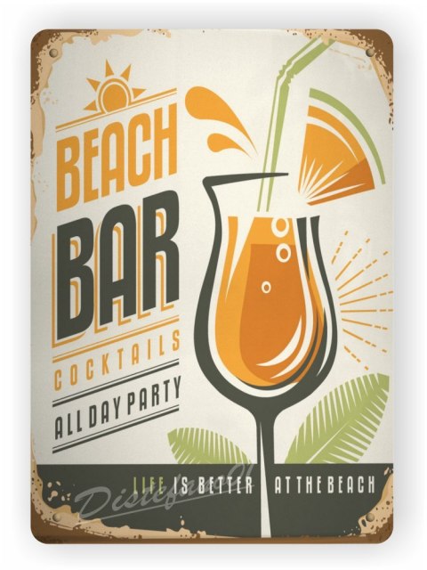 METALOWY SZYLD PLAKAT VINTAGE RETRO #04383