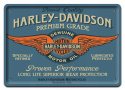 HARLEY DAVIDSON METALOWY SZYLD PLAKAT RETRO #07926
