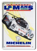 MICHELIN METALOWY SZYLD PLAKAT VINTAGE RETRO#08009