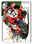 MMOTOCYKL METALOWY SZYLD VINTAGE RETRO #08184