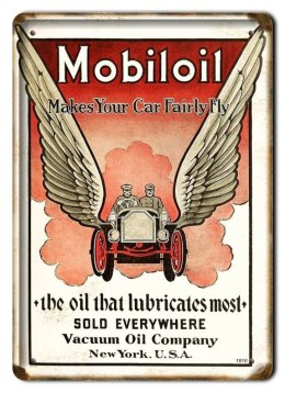 MOBIL METALOWY SZYLD PLAKAT OBRAZEK VINTAGE #01319
