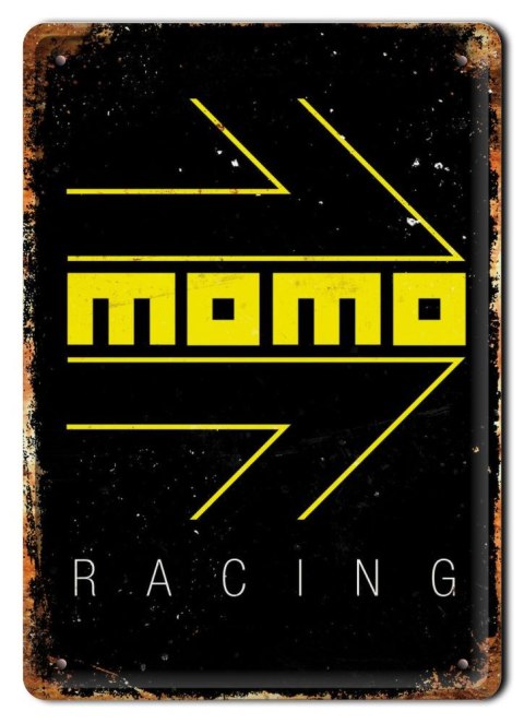 MOMO PLAKAT METALOWY SZYLD OBRAZEK RETRO #20358