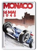 MONACO METALOWY SZYLD PLAKAT RETRO VINTAGE #07391