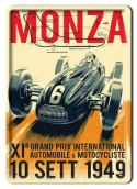 MONZA PLAKAT METALOWY SZYLD OBRAZEK RETRO #20134