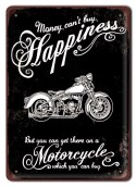 MOTOCYKL METALOWY SZYLD PLAKAT RETRO #08215