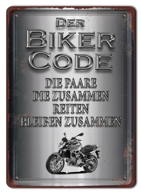 MOTOCYKL PLAKAT METALOWY SZYLD RETRO VINTAGE #10251