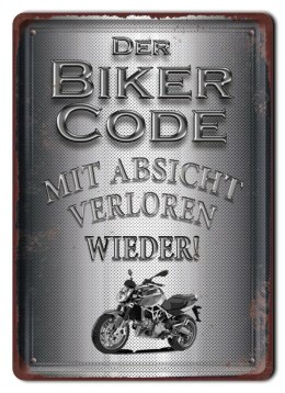 MOTOCYKL PLAKAT METALOWY SZYLD RETRO VINTAGE #10253