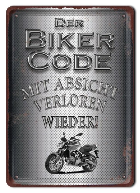 MOTOCYKL PLAKAT METALOWY SZYLD RETRO VINTAGE #10253