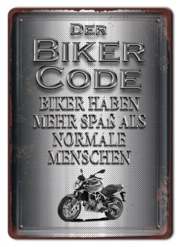 MOTOCYKL PLAKAT METALOWY SZYLD RETRO VINTAGE #10254