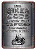 MOTOCYKL PLAKAT METALOWY SZYLD RETRO VINTAGE #10255