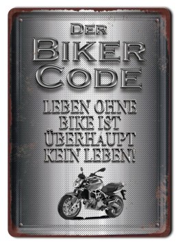 MOTOCYKL PLAKAT METALOWY SZYLD RETRO VINTAGE #10257