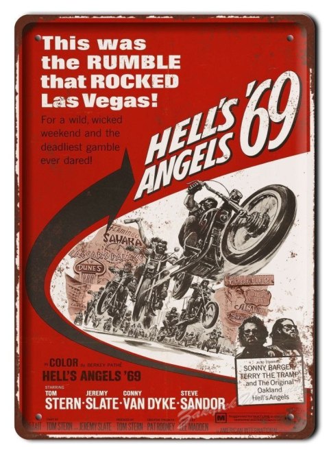 MOTOKROS METALOWY SZYLD PLAKAT RETRO #06400