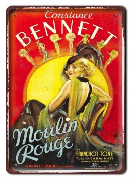 MOULIN ROUGE METALOWY SZYLD VINTAGE RETRO #09399