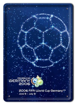MUNDIAL 2006 METALOWY SZYLD VINTAGE RETRO #09312