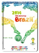 MUNDIAL 2014 METALOWY SZYLD VINTAGE RETRO #09314