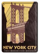 NEW YORK CITY METALOWY SZYLD VINTAGE RETRO #07493