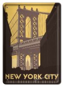NEW YORK METALOWY SZYLD OBRAZEK PLAKAT #04919