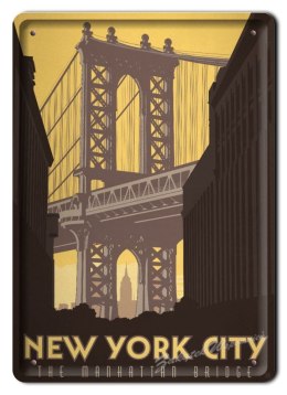 NEW YORK METALOWY SZYLD OBRAZEK PLAKAT #04919