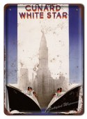 NEW YORK METALOWY SZYLD PLAKAT OBRAZEK RETRO #06066