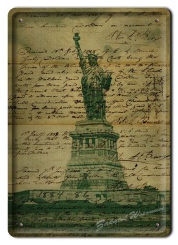 NEW YORK METALOWY SZYLD PLAKAT RETRO #04848