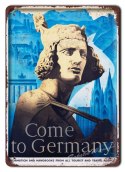 NIEMCY METALOWY SZYLD OBRAZEK VINTAGE RETRO #05733