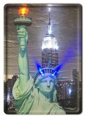 NOW YORK METALOWY SZYLD PLAKAT RETRO #08898