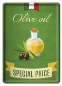 OLIVA PLAKAT METALOWY SZYLD RETRO VINTAGE #10992