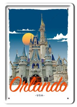ORLANDO PLAKAT METALOWY SZYLD OBRAZEK #20418