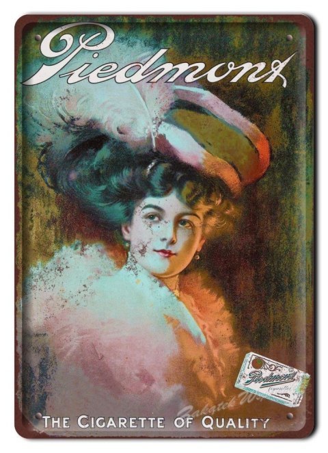 PAPIEROSY METALOWY SZYLD PLAKAT RETRO #06007