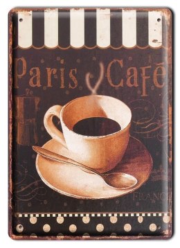 PARIS KAWA METALOWY SZYLD PLAKAT VINTAGE #00319