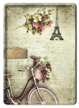 PARIS METALOWY SZYLD OBRAZEK PLAKAT RETRO #02387